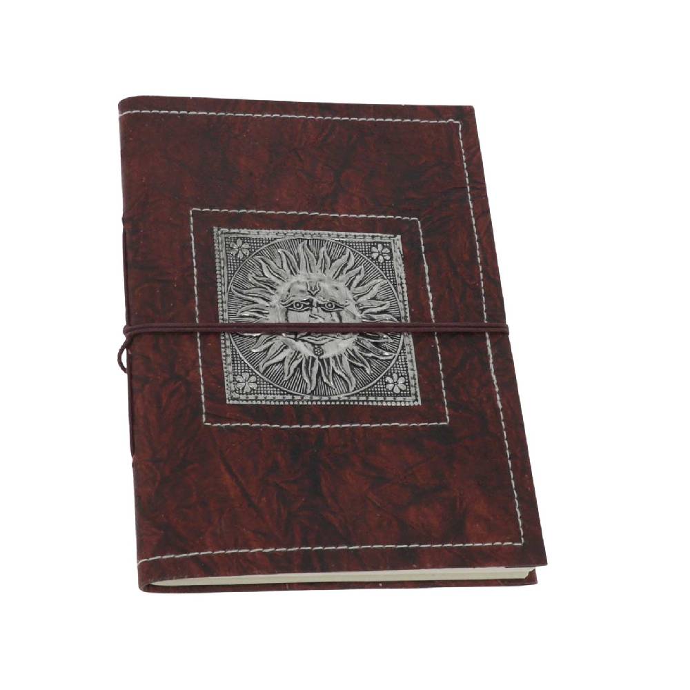 Kunst Und Magie Tagebuch Poesiealbum Holzfrei Nachhaltig Recycling Fair Notizbuch Sonne 12,5x17cm