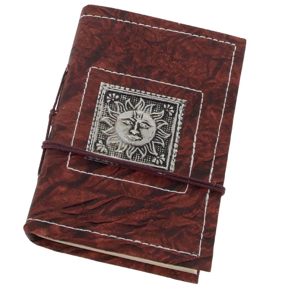 Kunst Und Magie Tagebuch Poesiealbum Holzfrei Nachhaltig Recycling Fair Notizbuch Sonne 10x15cm