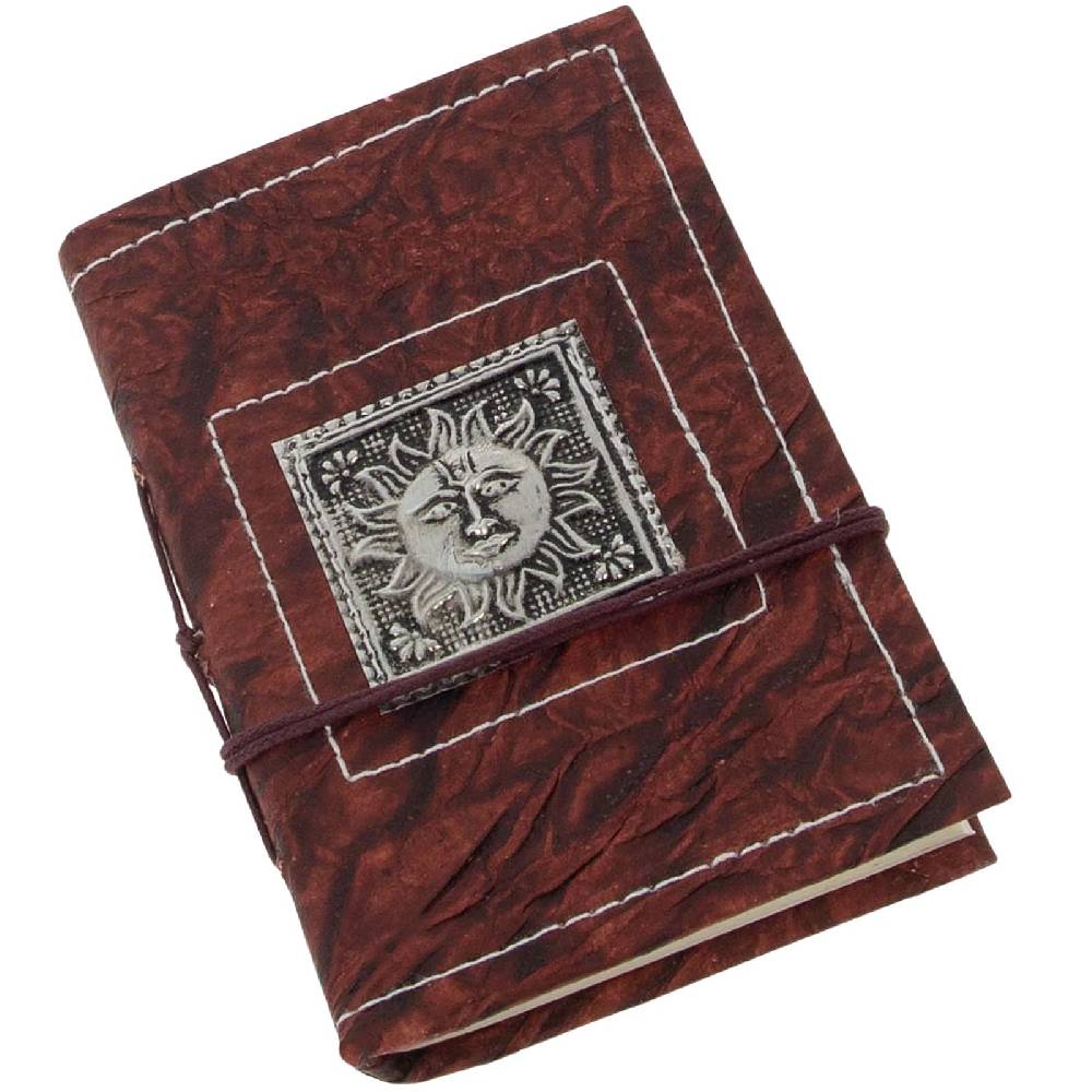 Kunst Und Magie Tagebuch Poesiealbum Holzfrei Nachhaltig Recycling Fair Notizbuch Sonne 10x15cm