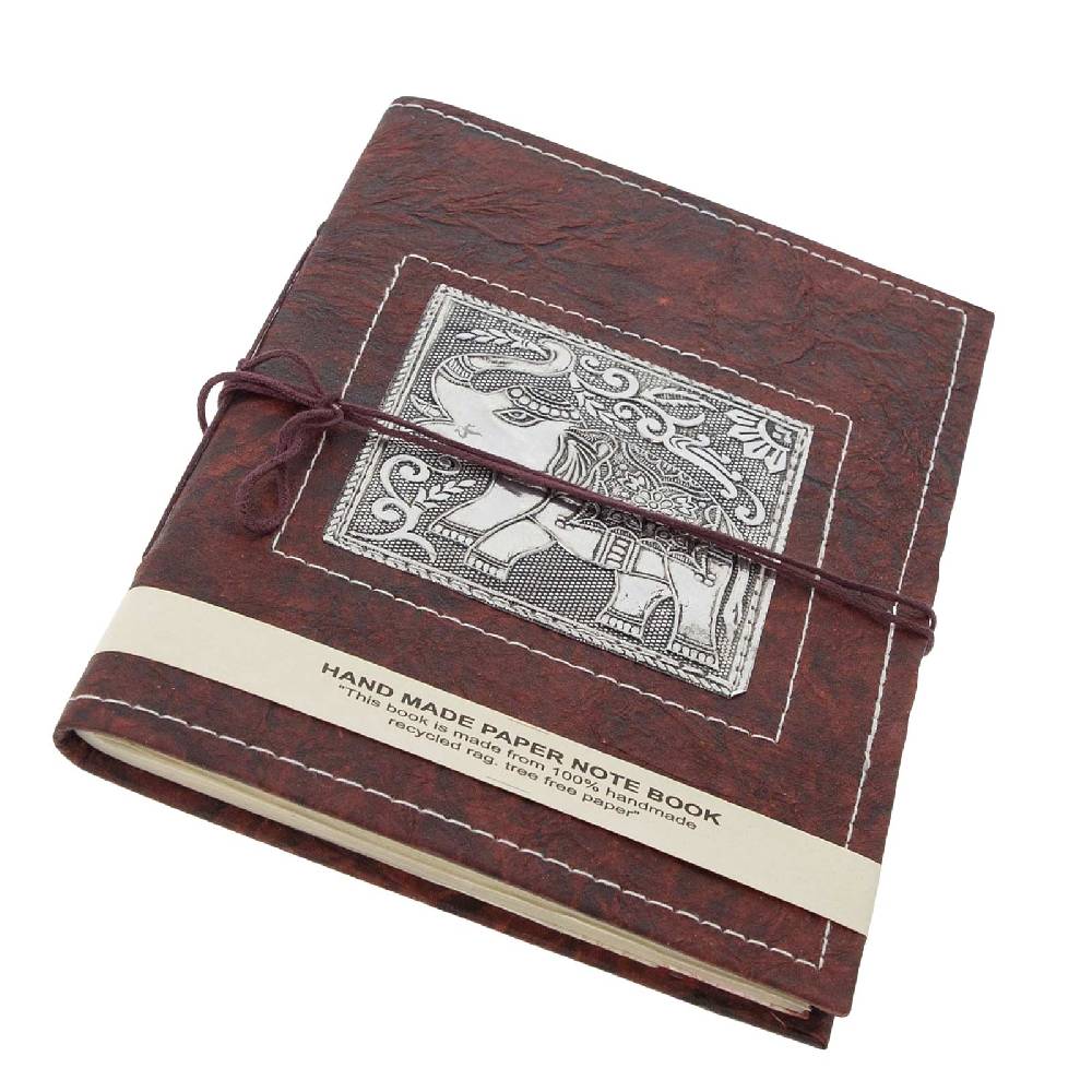 Kunst Und Magie Tagebuch Poesiealbum Holzfrei Nachhaltig Recycling Fair Notizbuchi Elefant 25x18cm XL