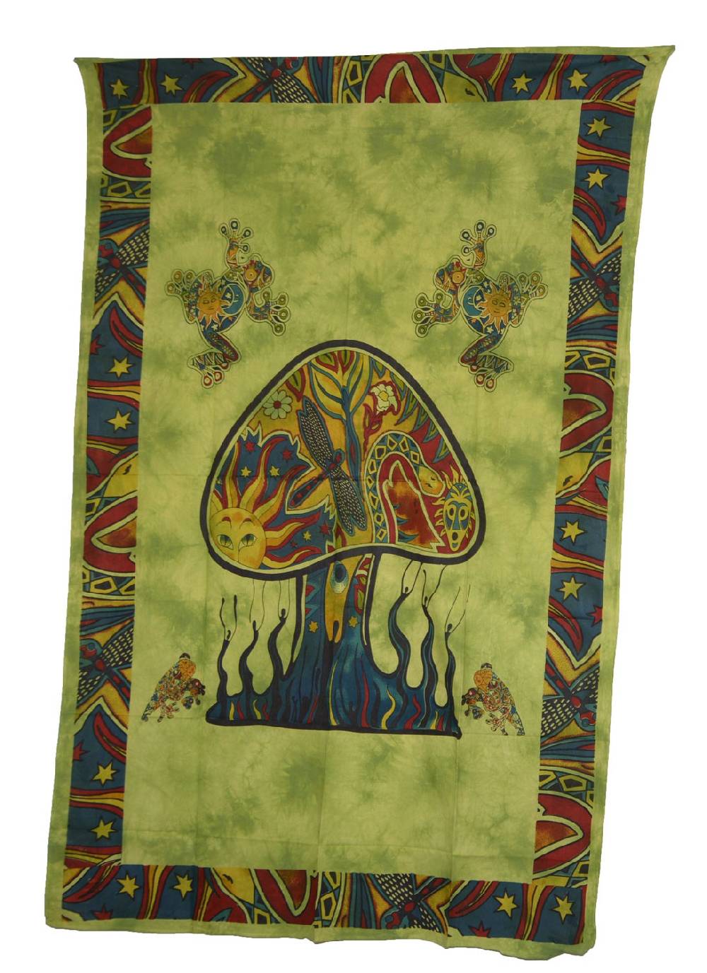 Kunst Und Magie Tagesdecke Wandbehang Mushroom Tuch Pilze