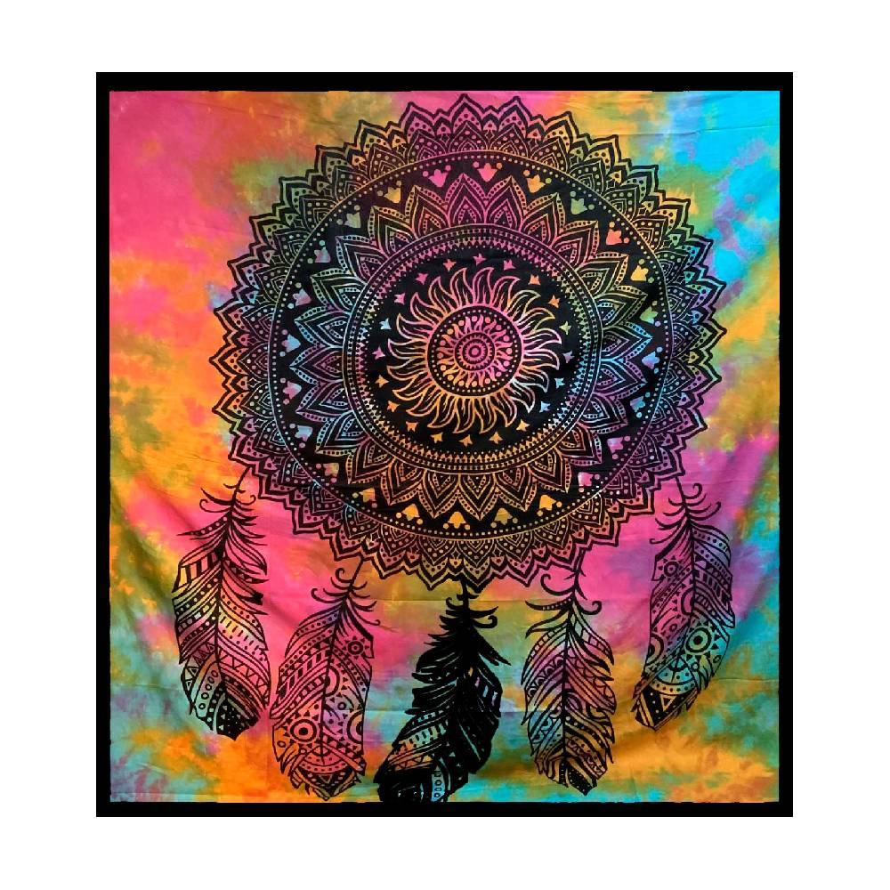 Kunst Und Magie Tagesdecke Wandbehang Traumcatcher Dreamcatcher XL ca. 200 x 230cm