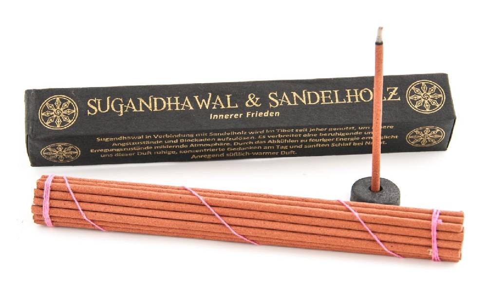 Kunst Und Magie Tibetan Line Sugandhawal & Sandelholz Incense Traditionelle Tibetische Räucherstäbchen Holy Smokes