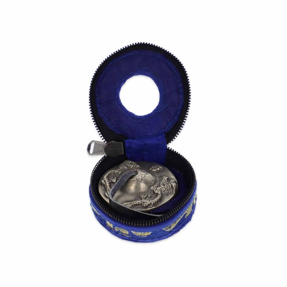 Kunst Und Magie Tibetische Drachen Zimbeln Tingcha Mit Hellem Klang 4,5 Cm Mit Geschenkbox