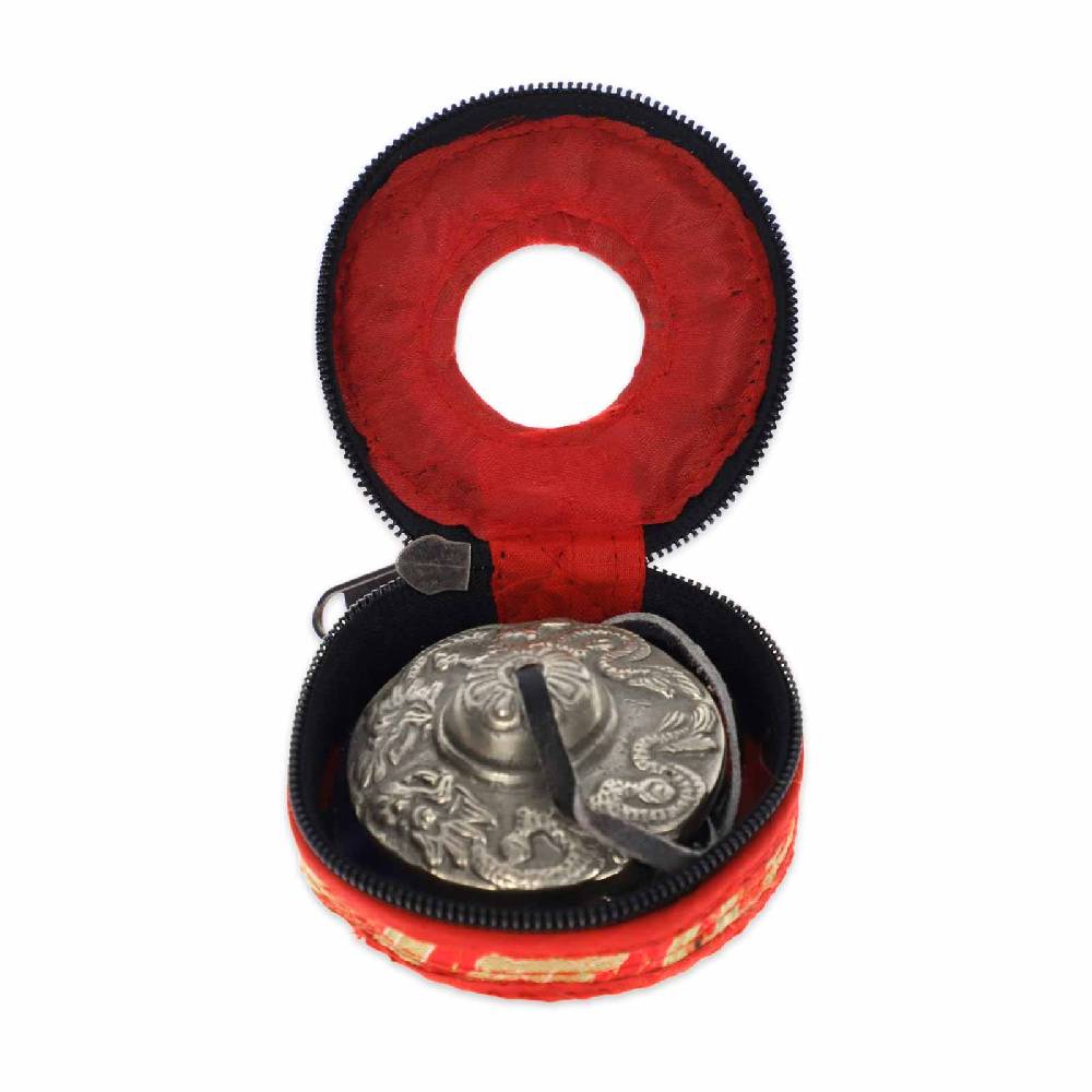 Kunst Und Magie Tibetische Drachen Zimbeln Tingcha Mit Hellem Klang 6 Cm Mit Geschenkbox