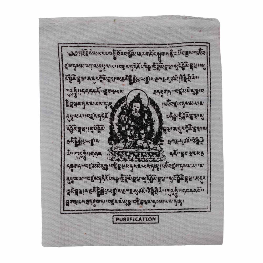 Kunst Und Magie Tibetische Gebetsfahnen Grüne Tara Green Tara Mantra Bunt Ca 3,5m Tibet