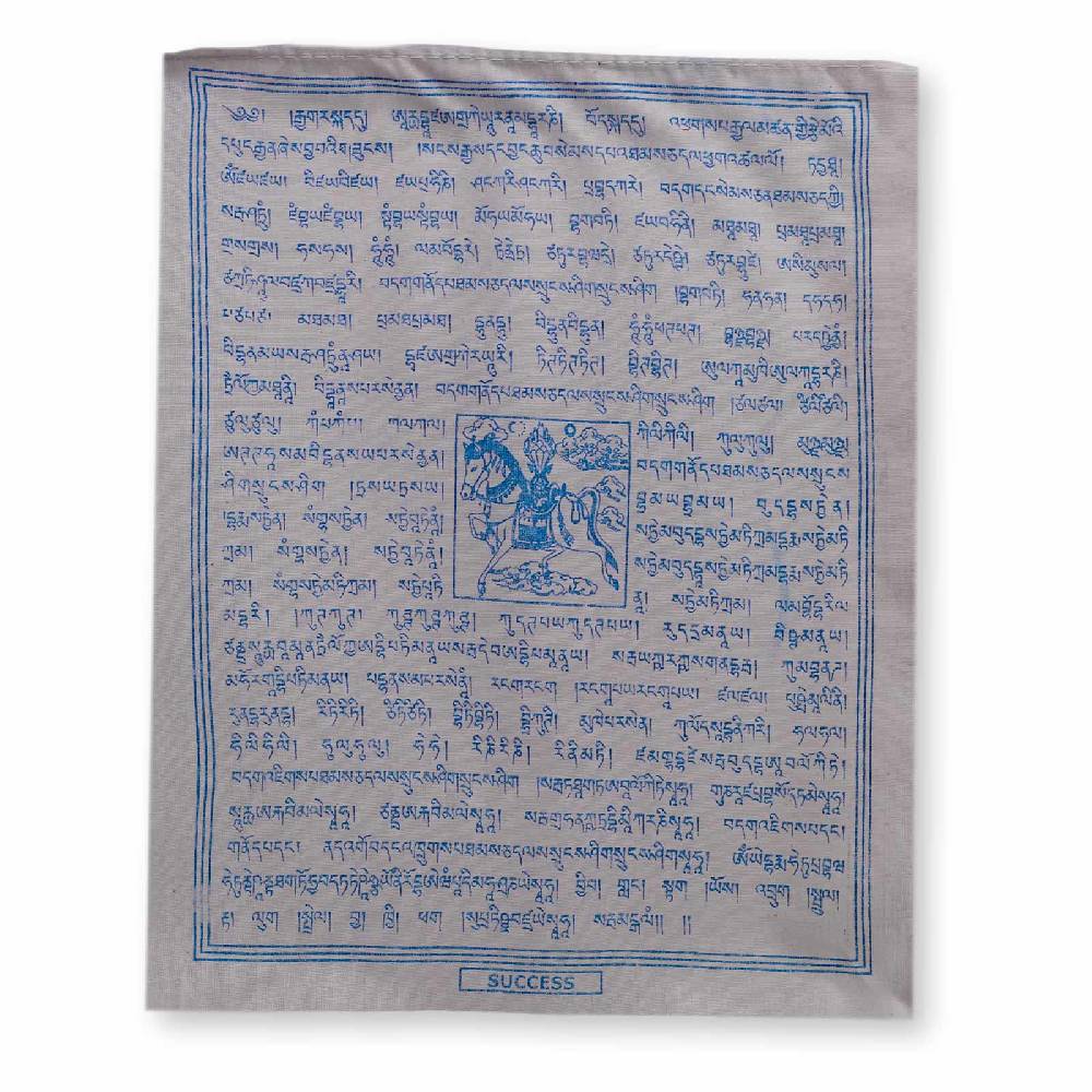 Kunst Und Magie Tibetische Gebetsfahnen Grüne Tara Green Tara Mantra Bunt Ca 3,5m Tibet