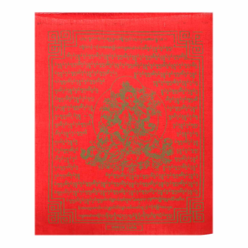Kunst Und Magie Tibetische Gebetsfahnen Grüne Tara Green Tara Mantra Bunt Ca 2,2m Tibet Praying Flag