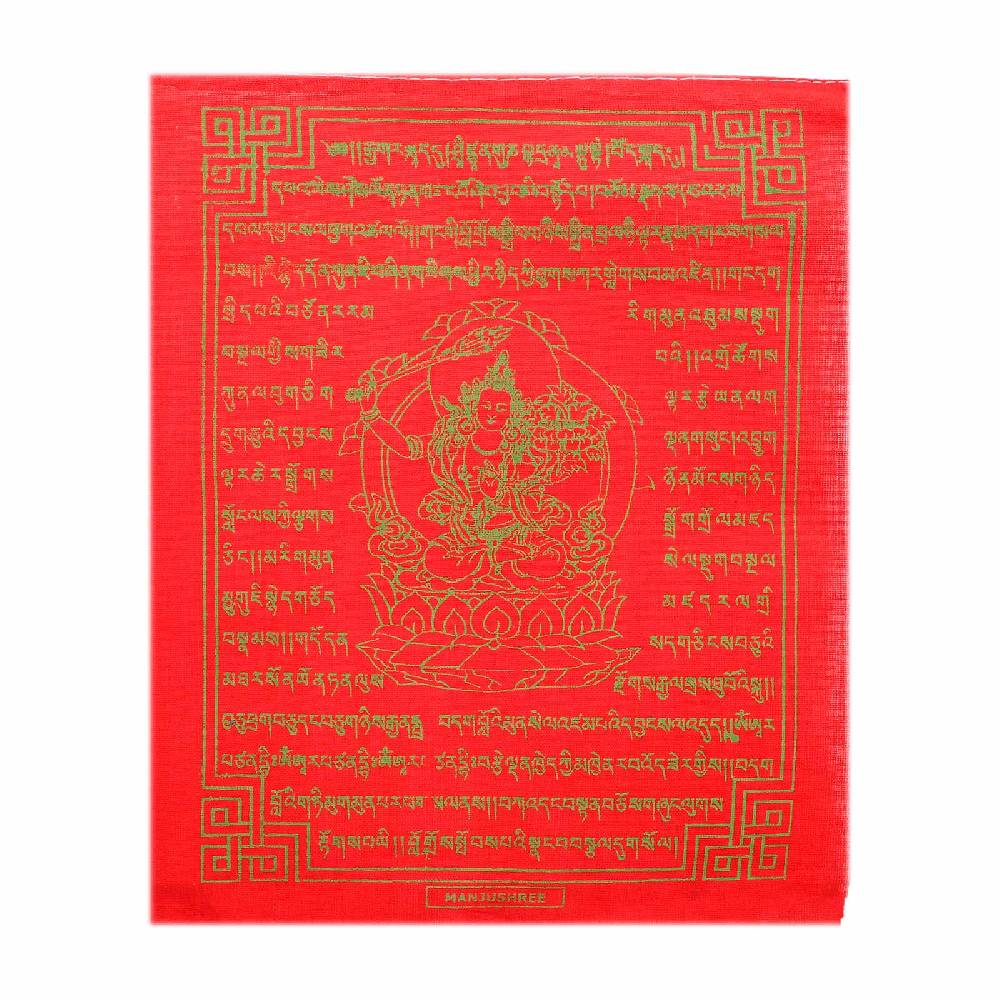 Kunst Und Magie Tibetische Gebetsfahnen Manjushree Bunt Medium Ca 220cm Tibet