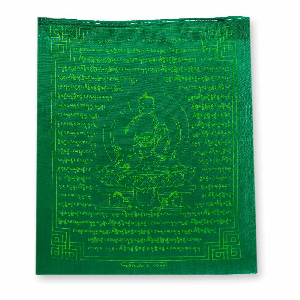 Kunst Und Magie Tibetische Gebetsfahnen Medizin Buddha Mantras Bunt Medium Ca 220cm Tibet