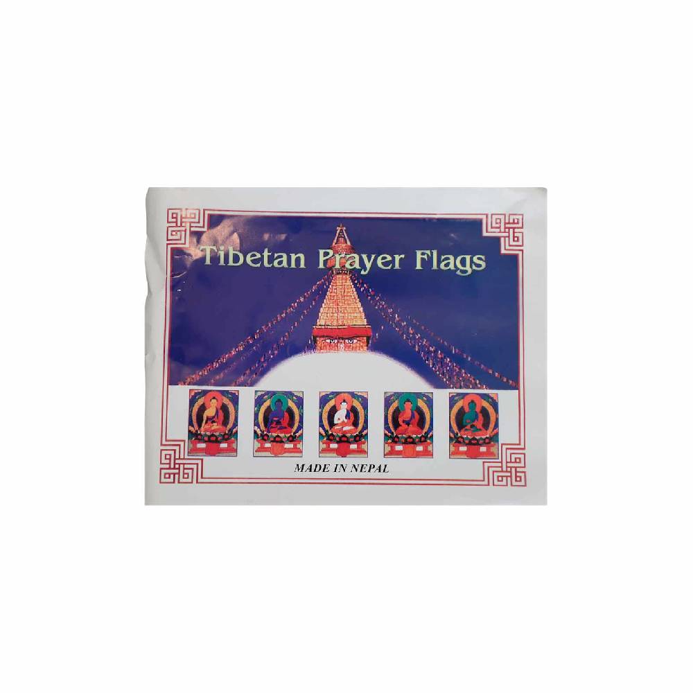Kunst Und Magie Tibetische Gebetsfahnen Medizin Buddha Mantras Bunt Medium Ca 220cm Tibet
