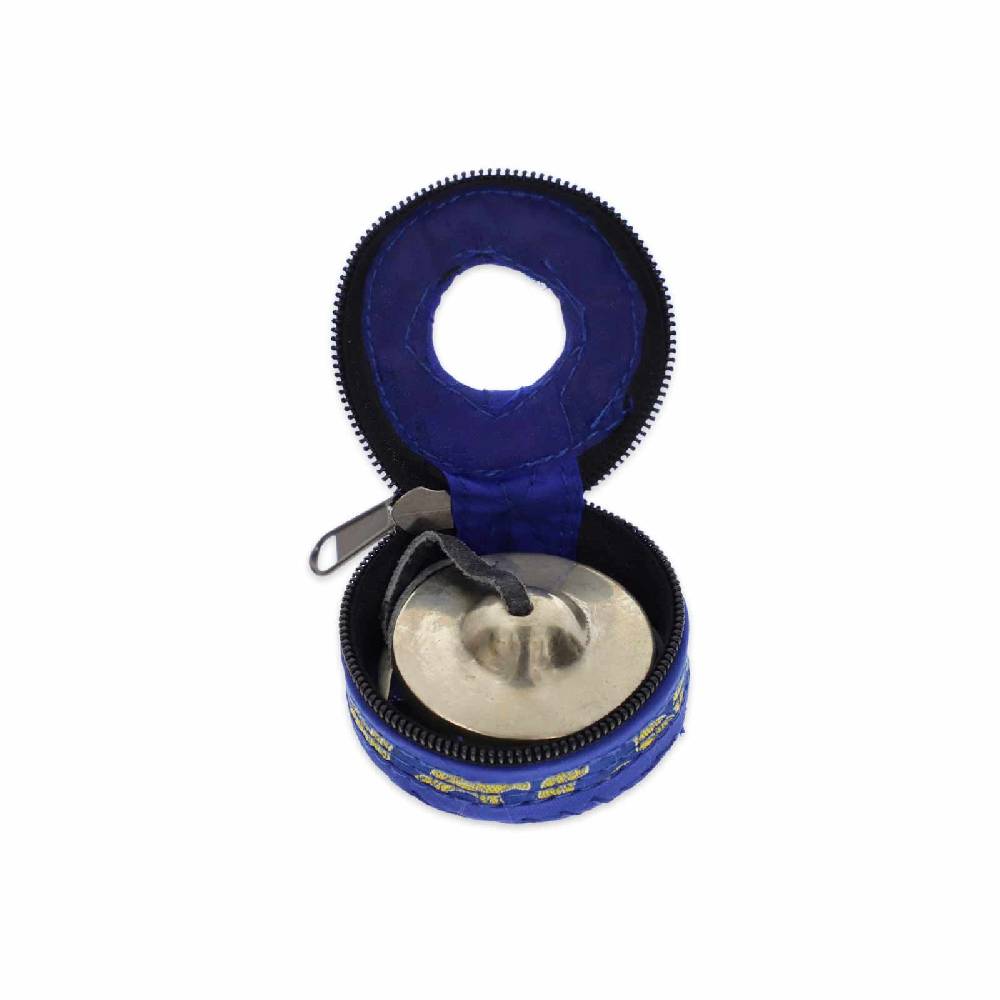 Kunst Und Magie Tibetische Zimbeln Tingcha Mit Hellem Klang 4,5 Cm Mit Geschenkbox
