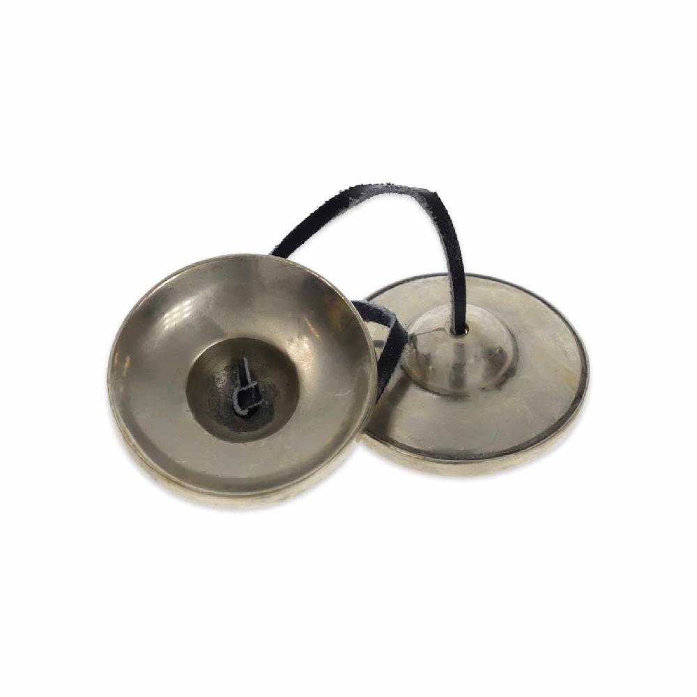 Kunst Und Magie Tibetische Zimbeln Tingcha Mit Hellem Klang 7cm Mit Geschenkbox