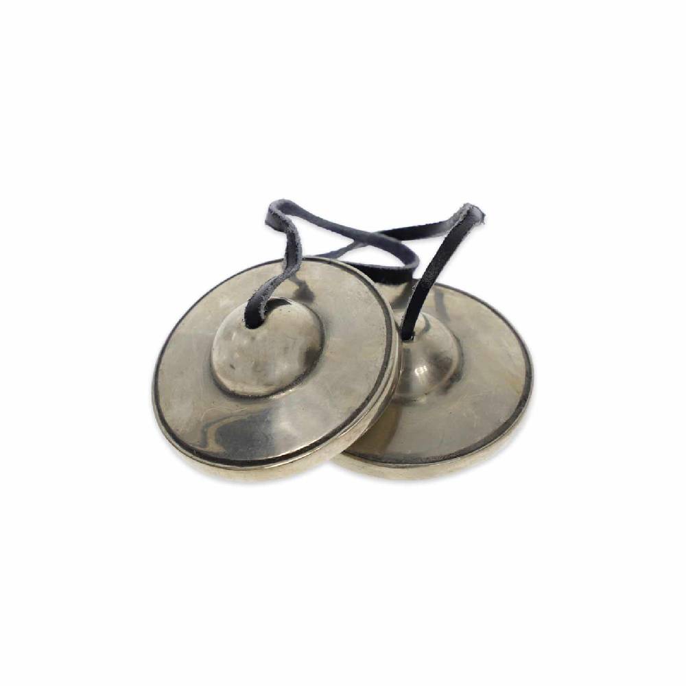 Kunst Und Magie Tibetische Zimbeln Tingcha Mit Hellem Klang 7cm Mit Geschenkbox