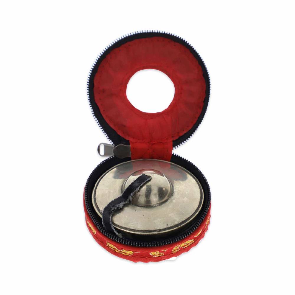 Kunst Und Magie Tibetische Zimbeln Tingcha Mit Hellem Klang 7cm Mit Geschenkbox