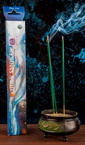 Kunst Und Magie Vanille - Blue Line Holy Smokes Räucherstäbchen