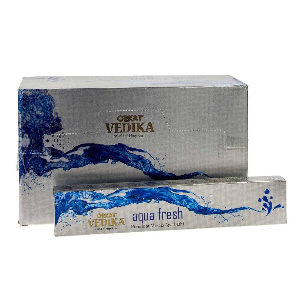 Kunst Und Magie Vedika Auqa Fresh Premium Masala Agarbatti Räucherstäbchen Von Orkay