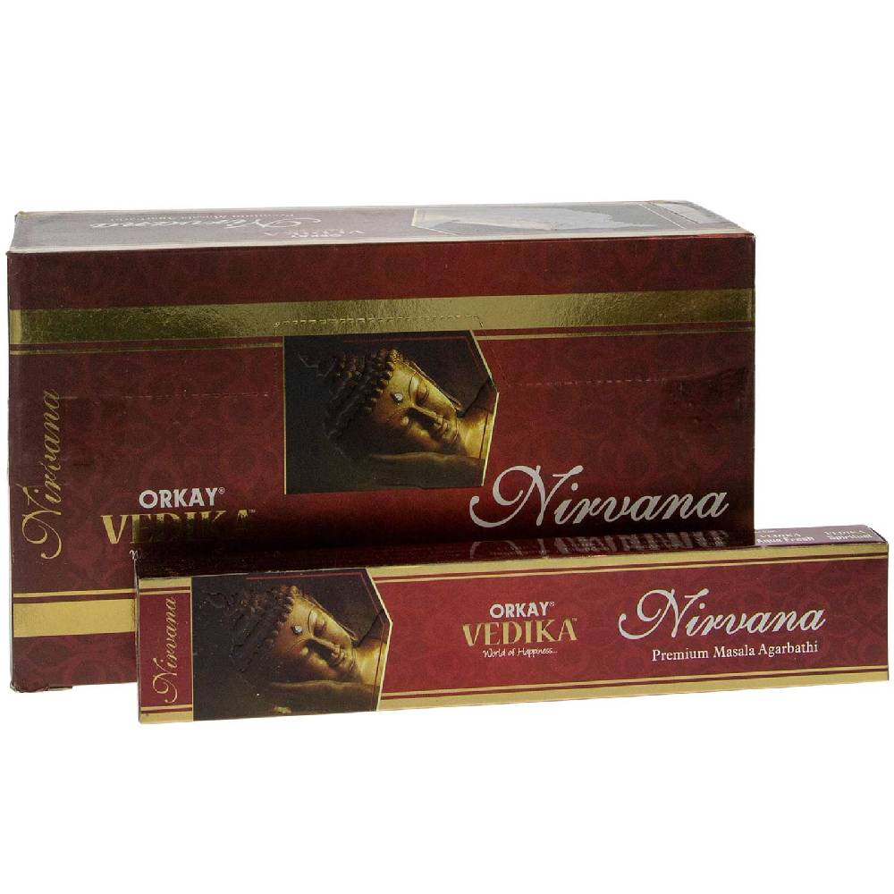 Kunst Und Magie Vedika OM Von Orkay Premium Masala Agarbatti Räucherstäbchen 12er Großpackung