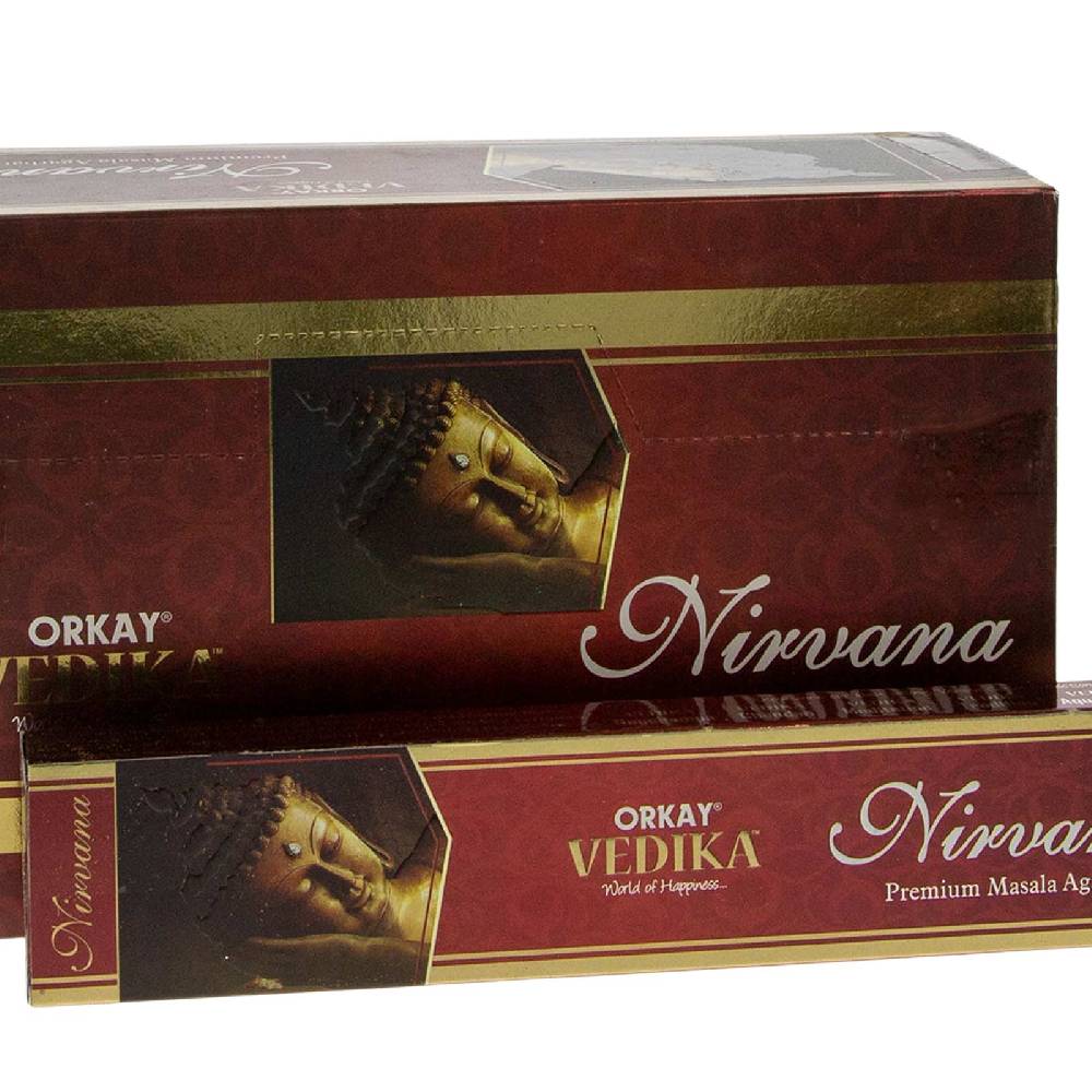 Kunst Und Magie Vedika OM Von Orkay Premium Masala Agarbatti Räucherstäbchen 12er Großpackung