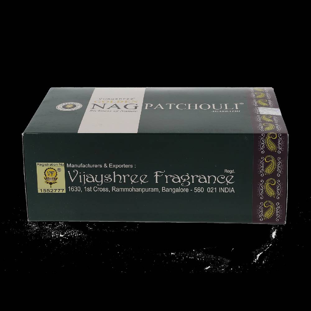 Kunst Und Magie Vijashree Golden Nag Patchouli Räucherstäbchen