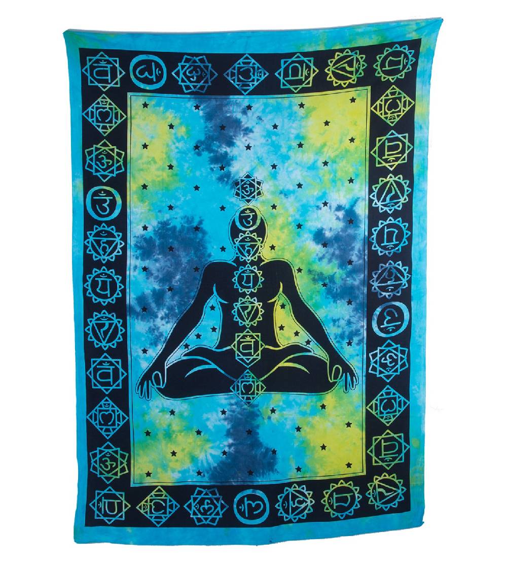 Kunst Und Magie Wandbehang Dekotuch Meditation Chakra Buddha Ca. 195 Cm X 135 Cm Von Kunst Und Magie