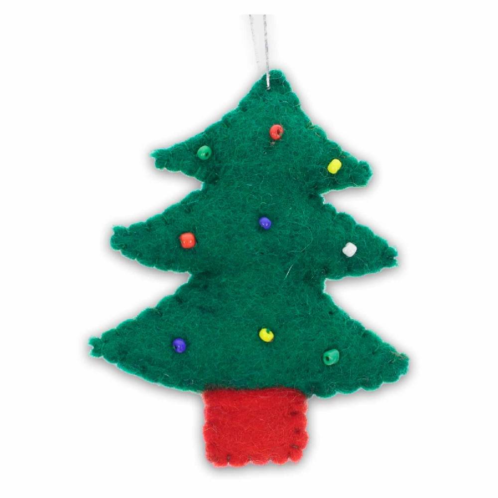 Kunst Und Magie Weihnachtsbaum aus Filz Christbaumschmuck Fensterdeko Fair 12cm