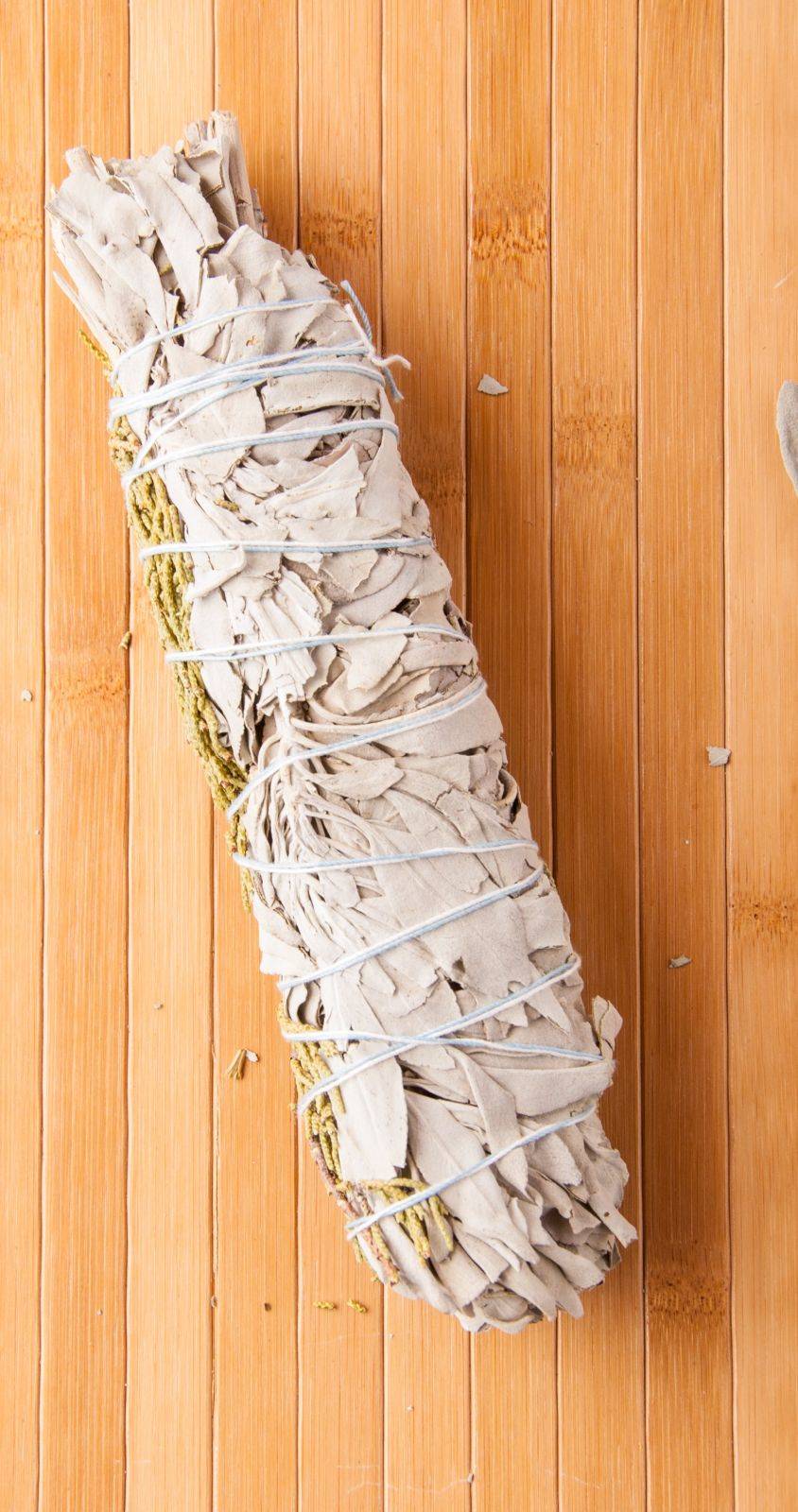 Kunst Und Magie Weißer Salbei & Wacholder - Kräuterbündel Smudge Stick Indianisches Räucherwerk