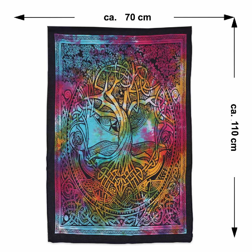 Kunst Und Magie Weltenbaum Lebensbaum Poster Wandbehang Celtic Tree Of Life Ca. 110 X 70 Cm