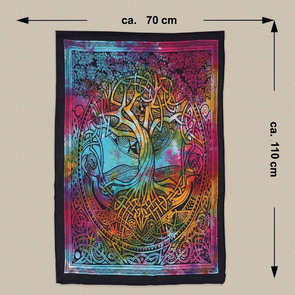 Kunst Und Magie Weltenbaum Lebensbaum Poster Wandbehang Celtic Tree Of Life Ca. 110 X 70 Cm