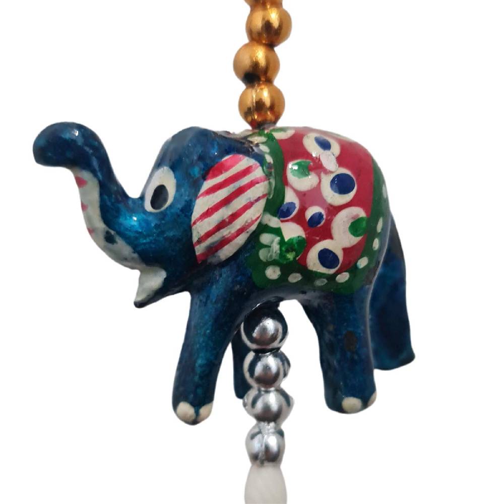 Kunst Und Magie Windspiel Indisches Elefanten Mobile Mit Glocke Dekoration Girlande