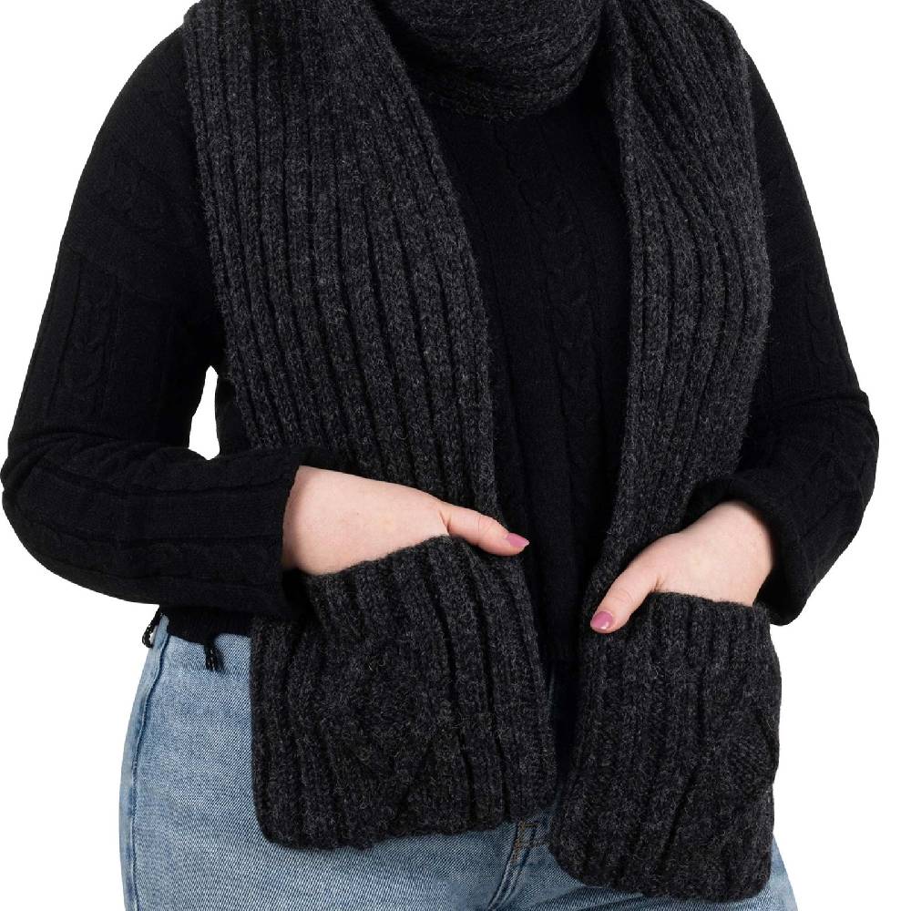 Kunst Und Magie Winter Wollschal Damenschal Strick Schal Wolle Boho Hippie Psy Goa Fair XXL