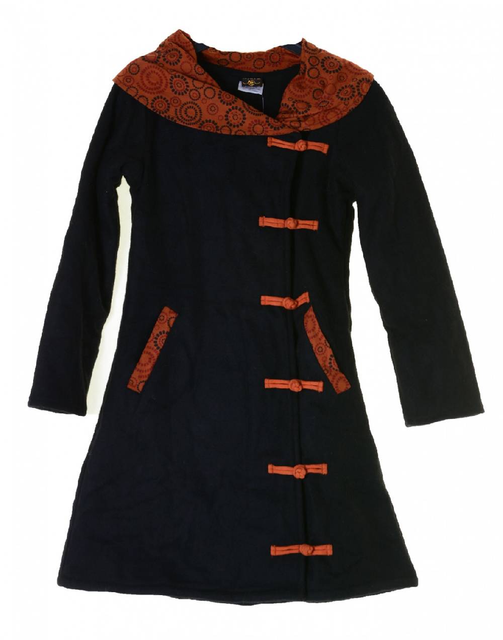 Kunst Und Magie Wollmantel Jacke Mantel Goa Psy Hippie Boho