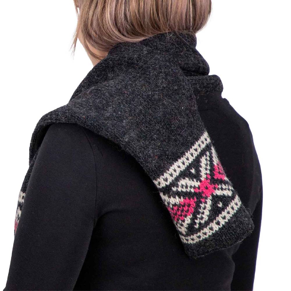 Kunst Und Magie Wollschal Damenschal Strick Schal Wolle Boho Hippie Psy Goa Fair