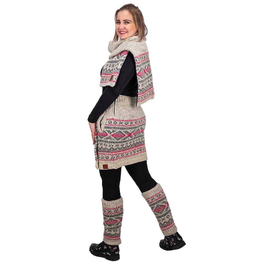 Kunst Und Magie Wollschal Damenschal Strick Schal Wolle Boho Hippie Psy Goa Fair