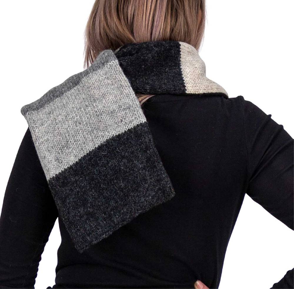 Kunst Und Magie Wollschal Damenschal Strick Schal Wolle Boho Hippie Psy Goa Fair