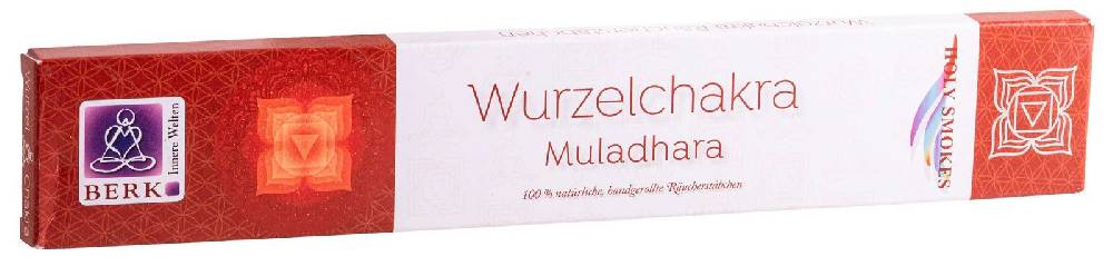 Kunst Und Magie Wurzel-Chakra Muladhara Räucherstäbchen - Holy Smokes Chakra Duftstäbchen