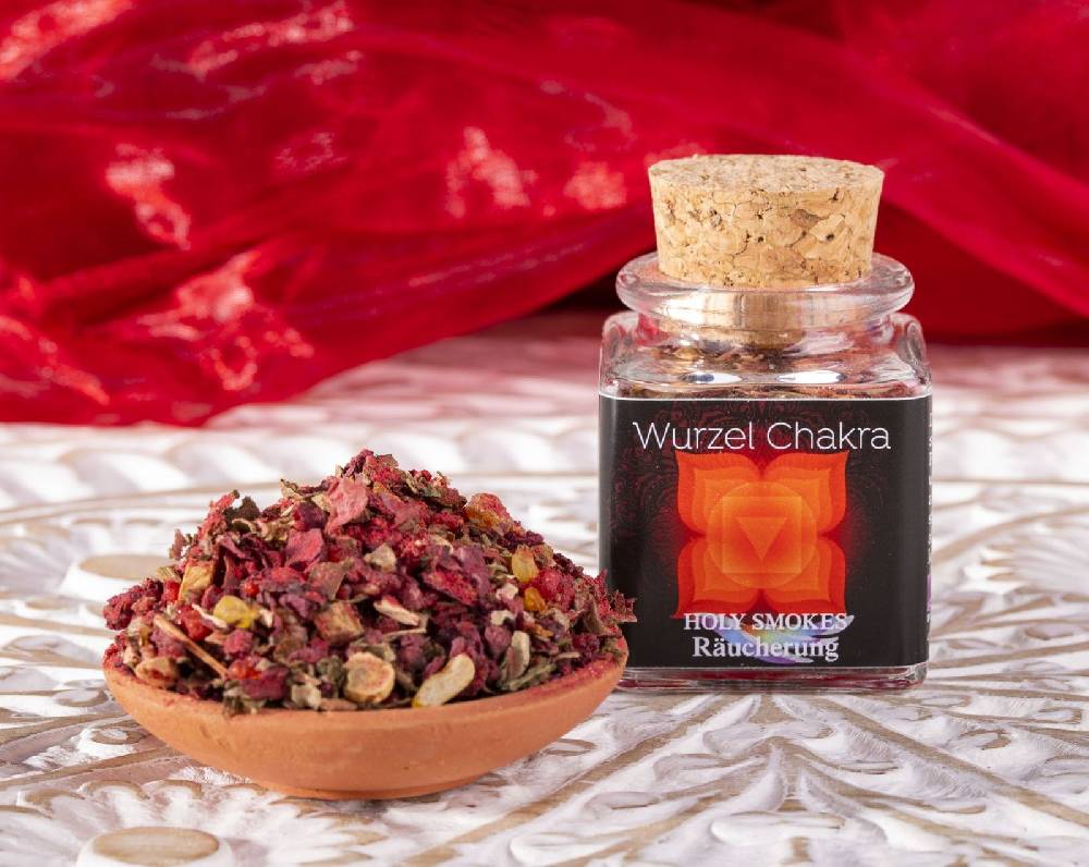 Kunst Und Magie Wurzelchakra - Chakra Räuchermischung Muladhara Holy Smokes Räucherung