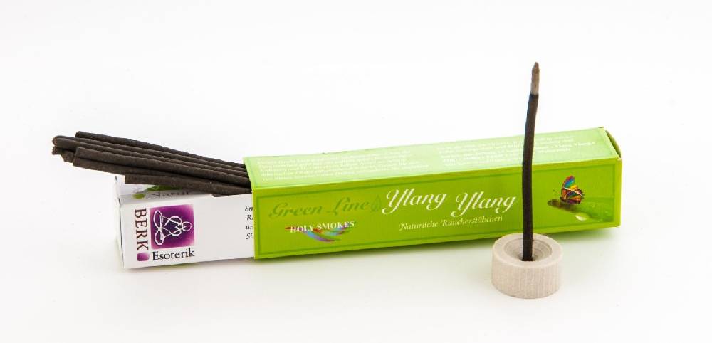 Kunst Und Magie Ylang Ylang Räucherstäbchen Green Line Holy Smokes Duftstäbchen