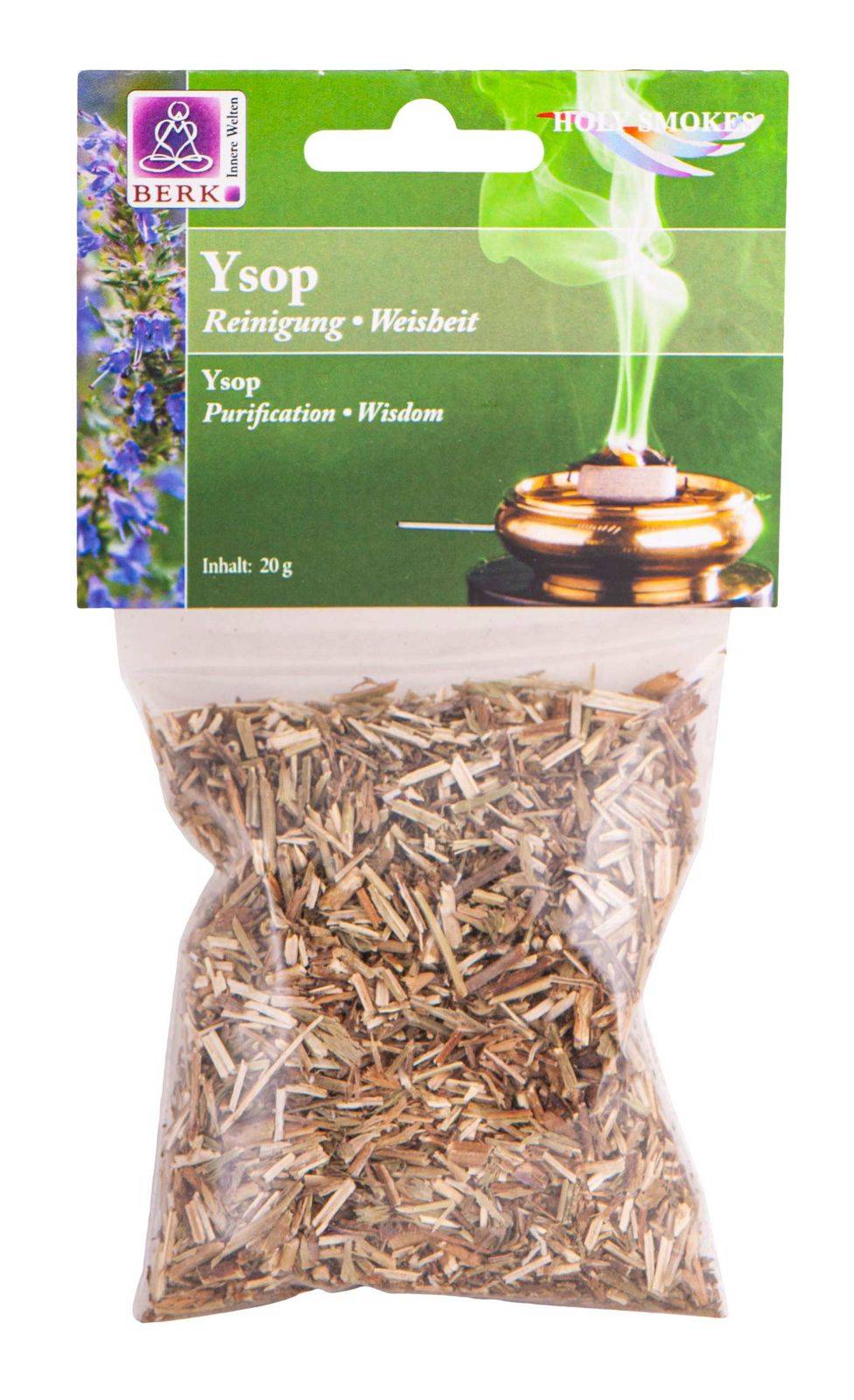 Kunst Und Magie Ysop - Reinigung - Weisheit Räucherwerk in Tüten Holy Smokes Berk