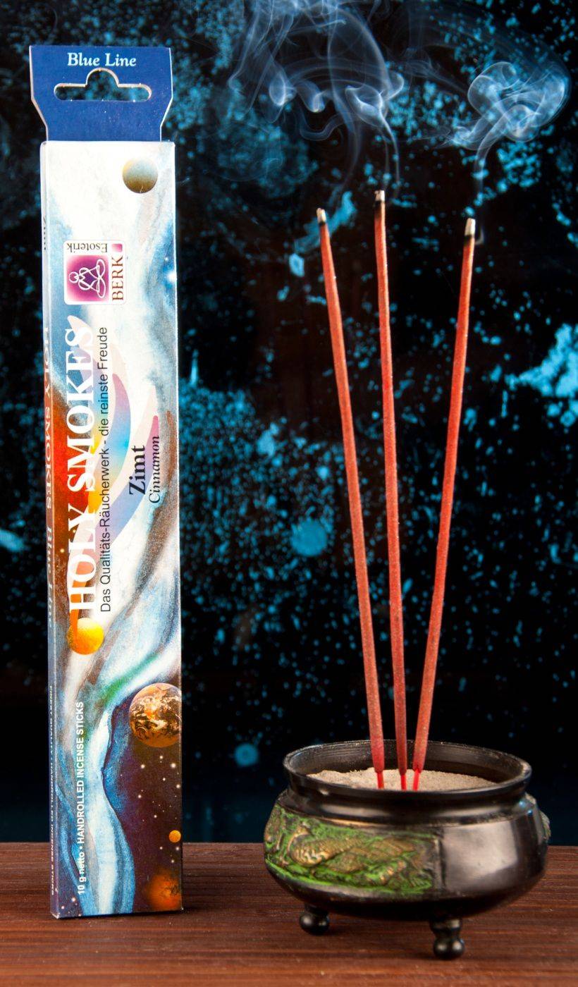 Kunst Und Magie Zimt - Räucherstäbchen Blue Line Holy Smokes Duftstäbchen