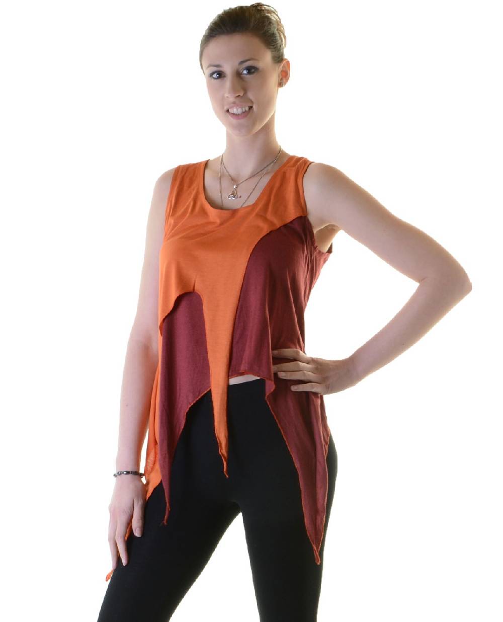 Kunst Und Magie Zipfeliges Oberteil Top Psy Hippie Goa Fee