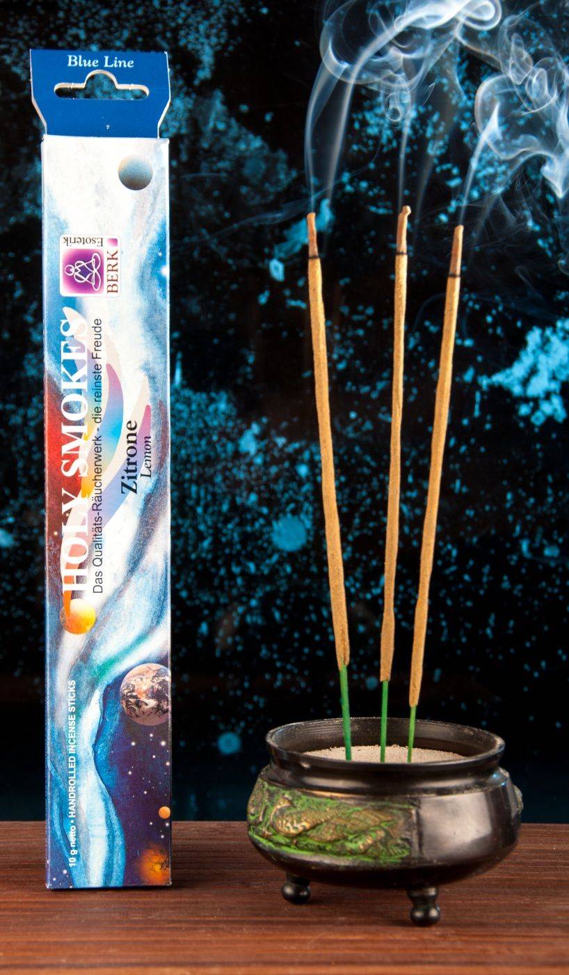 Kunst Und Magie Zitrone - Blue Line Holy Smokes Räucherstäbchen