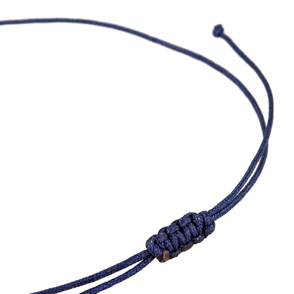 Kuzzoi Armband Evil Eye | Nylon (Blau)