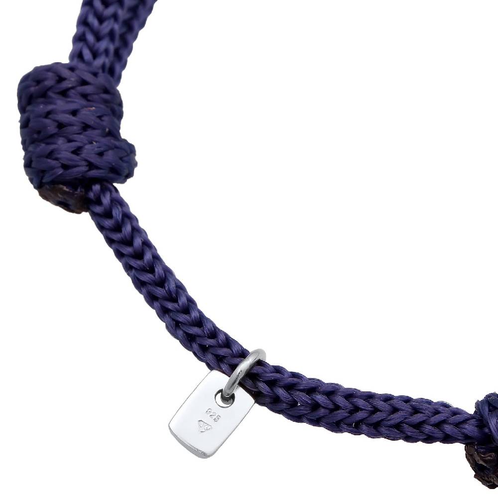 Kuzzoi Armband Glieder Element | Nylon (Blau)