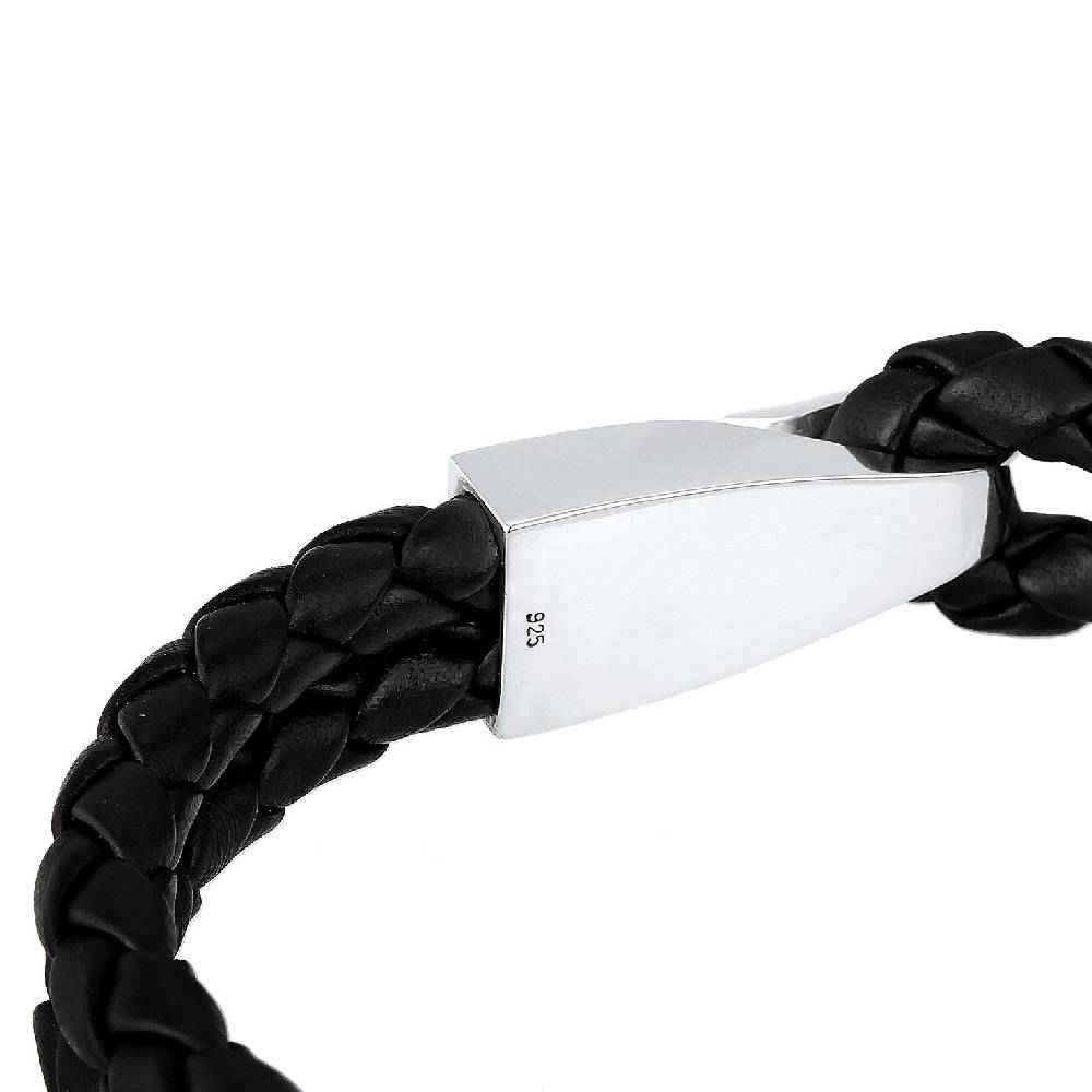 Kuzzoi Armband Haken Verschluss | Leder