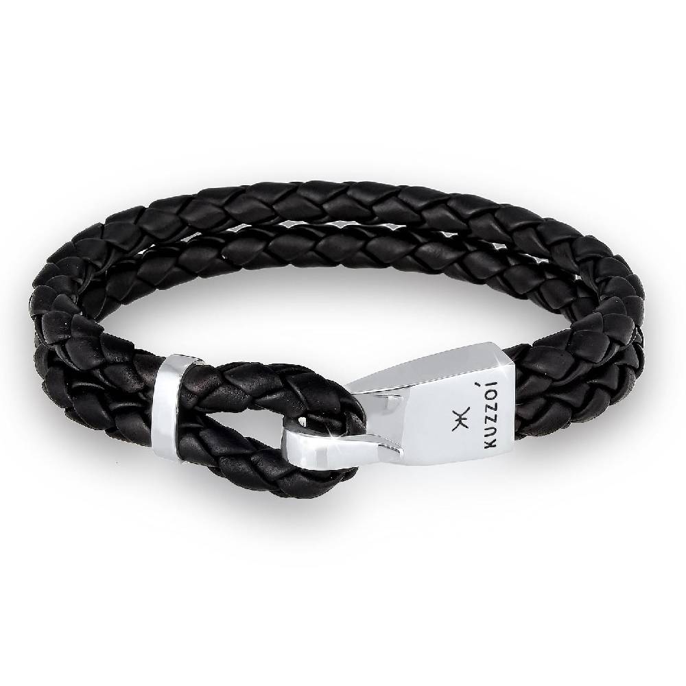 Kuzzoi Armband Haken Verschluss | Leder