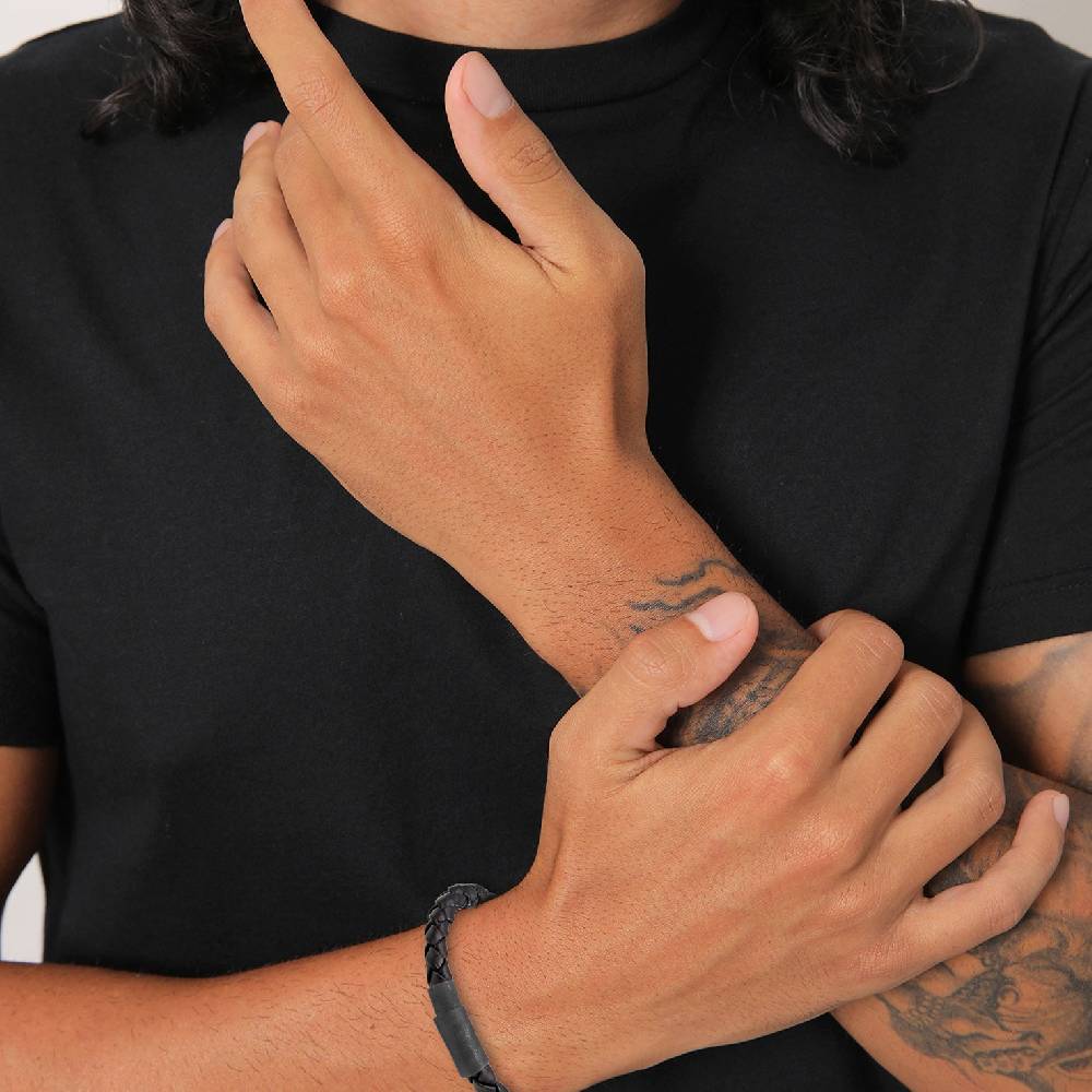 Kuzzoi Armband Magnet | Leder