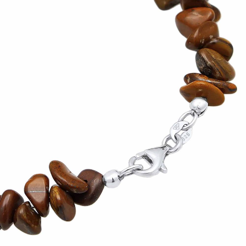 Kuzzoi Armband Splitter Natur | Tigerauge Edelsteine