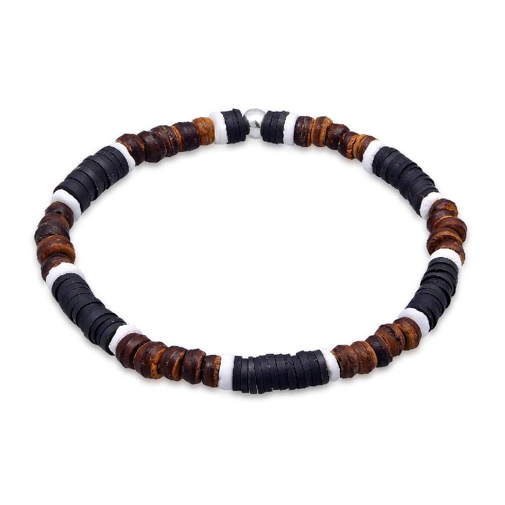 Kuzzoi Armband Surfer Style | Heishi Perlen