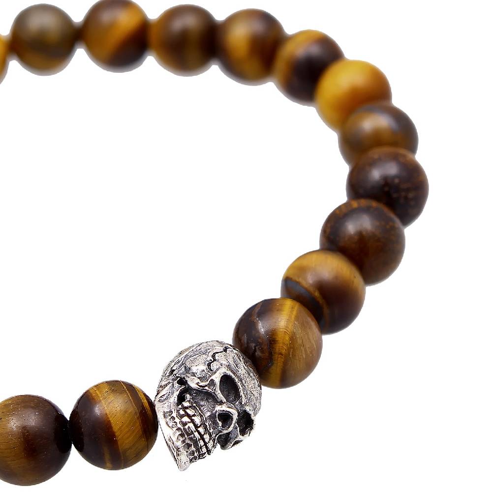 Kuzzoi Armband Totenkopf Beads
